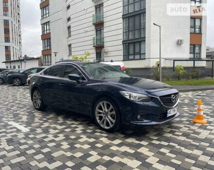 Синий Мазда 6, объемом двигателя 2.49 л и пробегом 128 тыс. км за 13900 $, фото 1 на Automoto.ua