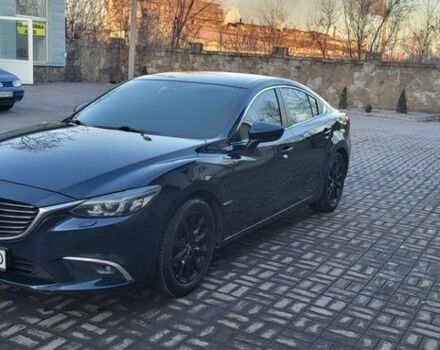 Синий Мазда 6, объемом двигателя 2.19 л и пробегом 182 тыс. км за 14500 $, фото 1 на Automoto.ua