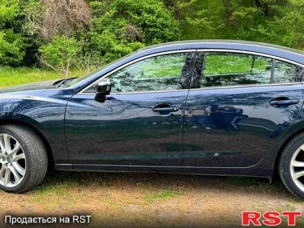 Синий Мазда 6, объемом двигателя 2.5 л и пробегом 100 тыс. км за 11600 $, фото 1 на Automoto.ua