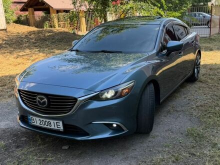 Синій Мазда 6, об'ємом двигуна 2.49 л та пробігом 259 тис. км за 14500 $, фото 1 на Automoto.ua