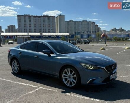 Синий Мазда 6, объемом двигателя 2.49 л и пробегом 191 тыс. км за 13000 $, фото 1 на Automoto.ua