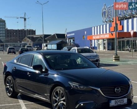 Синий Мазда 6, объемом двигателя 2.19 л и пробегом 196 тыс. км за 16599 $, фото 1 на Automoto.ua