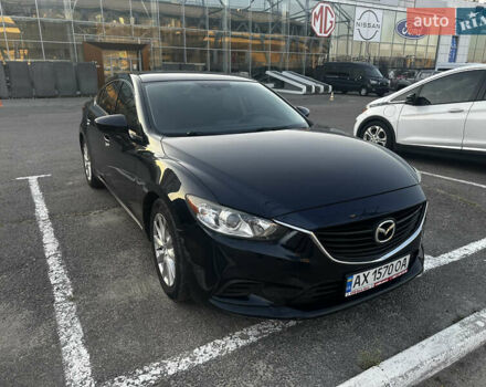 Синий Мазда 6, объемом двигателя 2.49 л и пробегом 107 тыс. км за 12800 $, фото 1 на Automoto.ua
