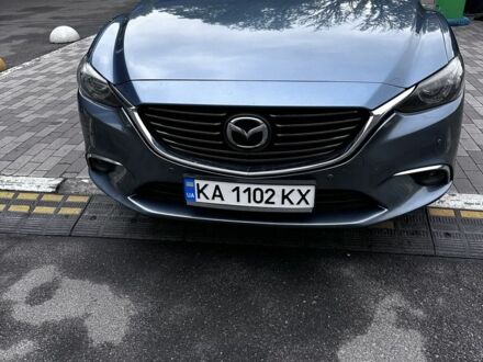 Синий Мазда 6, объемом двигателя 2.5 л и пробегом 176 тыс. км за 12500 $, фото 1 на Automoto.ua