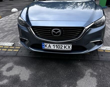 Синий Мазда 6, объемом двигателя 2.5 л и пробегом 176 тыс. км за 12500 $, фото 1 на Automoto.ua