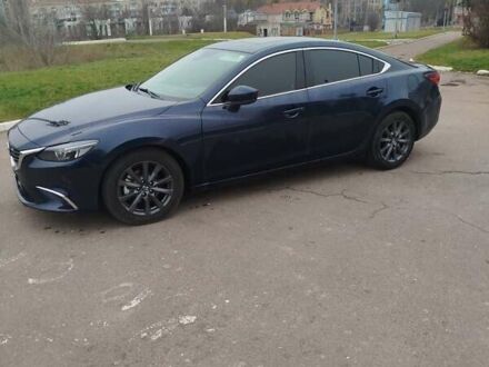 Синий Мазда 6, объемом двигателя 2.49 л и пробегом 100 тыс. км за 14000 $, фото 1 на Automoto.ua