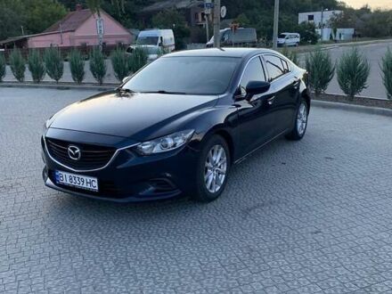 Синий Мазда 6, объемом двигателя 2.49 л и пробегом 192 тыс. км за 12700 $, фото 1 на Automoto.ua