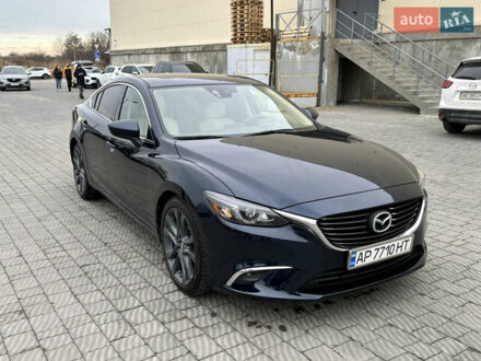 Мазда 6 2016 у Львові на Automoto.ua Синій Мазда 6, об'ємом двигуна 2.5 л та пробігом 128 тис. км за 14700 $, фото 1 на Automoto.ua