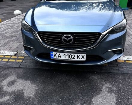 Синий Мазда 6, объемом двигателя 2.5 л и пробегом 177 тыс. км за 12400 $, фото 1 на Automoto.ua