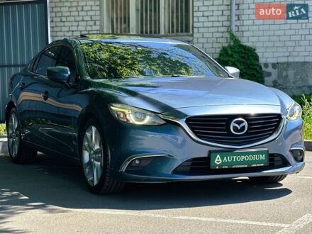 Синій Мазда 6, об'ємом двигуна 2.49 л та пробігом 191 тис. км за 11999 $, фото 1 на Automoto.ua