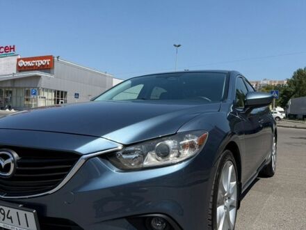 Синій Мазда 6, об'ємом двигуна 2.49 л та пробігом 161 тис. км за 12300 $, фото 1 на Automoto.ua