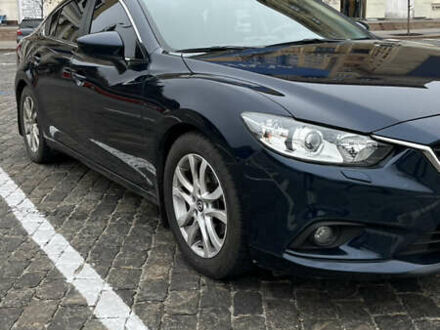 Синій Мазда 6, об'ємом двигуна 2 л та пробігом 160 тис. км за 14700 $, фото 1 на Automoto.ua