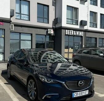 Синий Мазда 6, объемом двигателя 2.49 л и пробегом 100 тыс. км за 17200 $, фото 1 на Automoto.ua