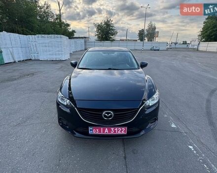 Синий Мазда 6, объемом двигателя 2.5 л и пробегом 165 тыс. км за 13500 $, фото 1 на Automoto.ua