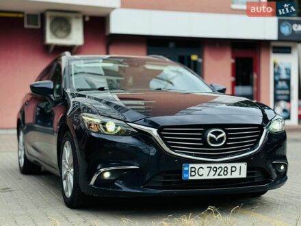 Синій Мазда 6, об'ємом двигуна 2.2 л та пробігом 199 тис. км за 11500 $, фото 1 на Automoto.ua