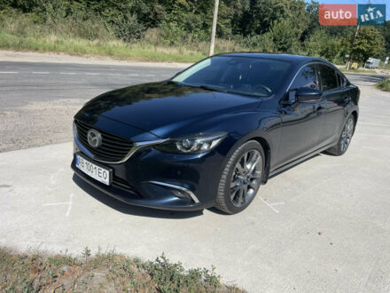 Синий Мазда 6, объемом двигателя 2.5 л и пробегом 164 тыс. км за 19000 $, фото 1 на Automoto.ua