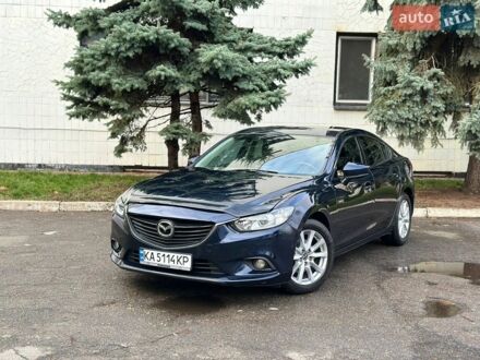 Синий Мазда 6, объемом двигателя 2.49 л и пробегом 136 тыс. км за 10200 $, фото 1 на Automoto.ua