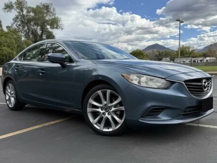 Синий Мазда 6, объемом двигателя 2.5 л и пробегом 64 тыс. км за 7900 $, фото 1 на Automoto.ua