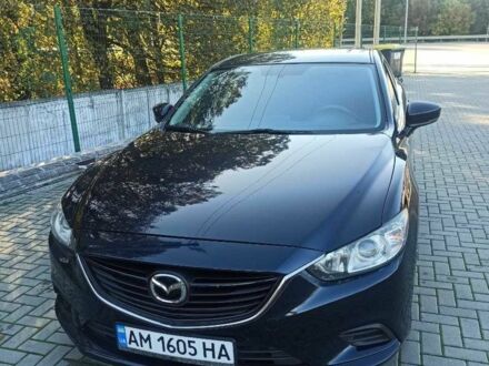 Синий Мазда 6, объемом двигателя 2.5 л и пробегом 78 тыс. км за 14000 $, фото 1 на Automoto.ua