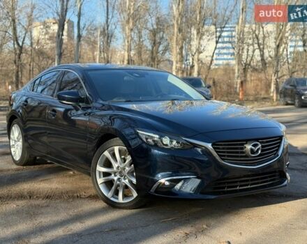 Синий Мазда 6, объемом двигателя 2.49 л и пробегом 126 тыс. км за 13900 $, фото 1 на Automoto.ua