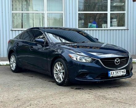 Синий Мазда 6, объемом двигателя 2.5 л и пробегом 235 тыс. км за 11500 $, фото 1 на Automoto.ua