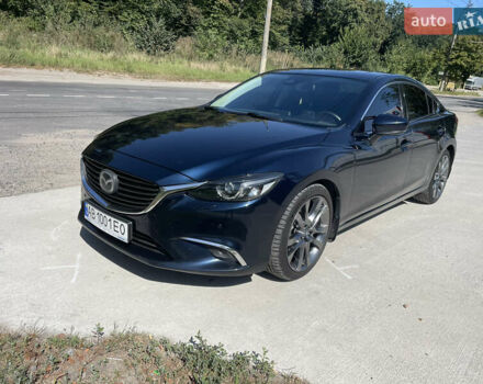 Синий Мазда 6, объемом двигателя 2.5 л и пробегом 164 тыс. км за 19500 $, фото 1 на Automoto.ua