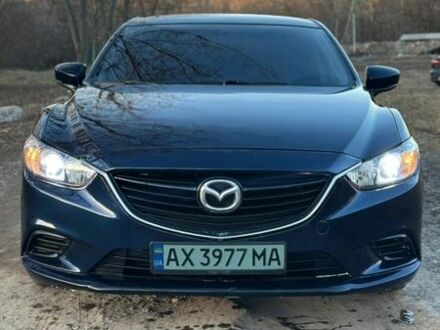 Синий Мазда 6, объемом двигателя 2.49 л и пробегом 235 тыс. км за 11500 $, фото 1 на Automoto.ua