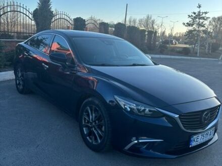 Синий Мазда 6, объемом двигателя 2.49 л и пробегом 166 тыс. км за 16500 $, фото 1 на Automoto.ua