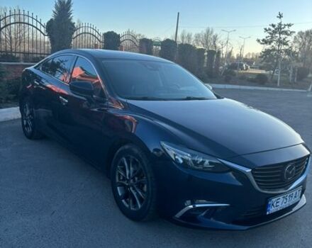Синий Мазда 6, объемом двигателя 2.49 л и пробегом 166 тыс. км за 16500 $, фото 1 на Automoto.ua