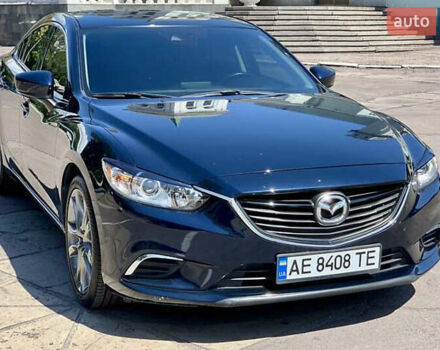 Синій Мазда 6, об'ємом двигуна 2.49 л та пробігом 95 тис. км за 15500 $, фото 1 на Automoto.ua
