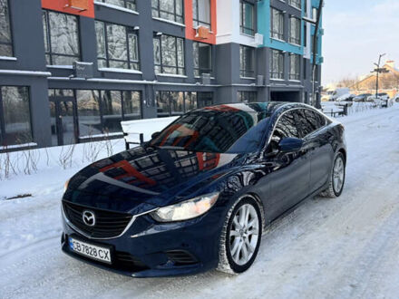 Синий Мазда 6, объемом двигателя 2.49 л и пробегом 131 тыс. км за 13500 $, фото 1 на Automoto.ua