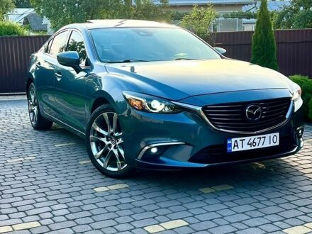 Синій Мазда 6, об'ємом двигуна 2.49 л та пробігом 229 тис. км за 14500 $, фото 1 на Automoto.ua