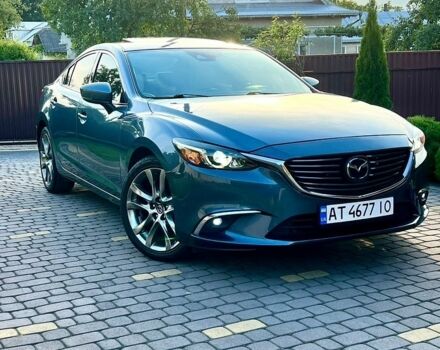Синий Мазда 6, объемом двигателя 2.49 л и пробегом 229 тыс. км за 14500 $, фото 1 на Automoto.ua
