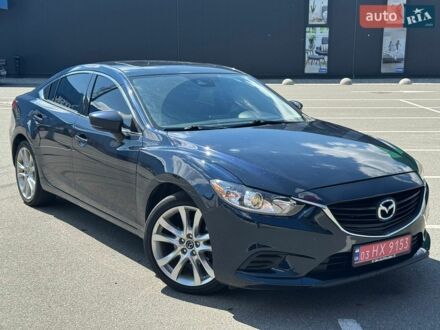 Синий Мазда 6, объемом двигателя 2.5 л и пробегом 195 тыс. км за 11990 $, фото 1 на Automoto.ua