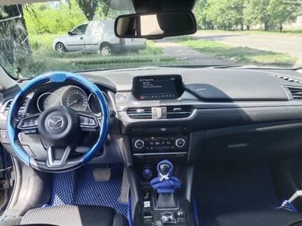 Синий Мазда 6, объемом двигателя 2 л и пробегом 141 тыс. км за 16000 $, фото 1 на Automoto.ua
