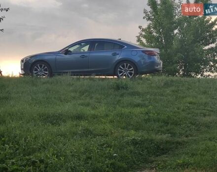 Синий Мазда 6, объемом двигателя 2.49 л и пробегом 148 тыс. км за 16500 $, фото 1 на Automoto.ua