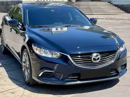 Мазда 6 2017 в Киеве на Automoto.ua Синий Мазда 6, объемом двигателя 2.5 л и пробегом 95 тыс. км за 12500 $, фото 1 на Automoto.ua