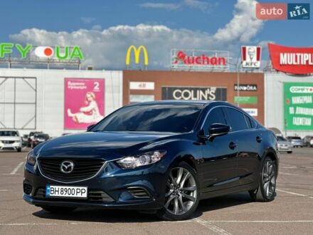 Синий Мазда 6, объемом двигателя 2.49 л и пробегом 98 тыс. км за 14900 $, фото 1 на Automoto.ua