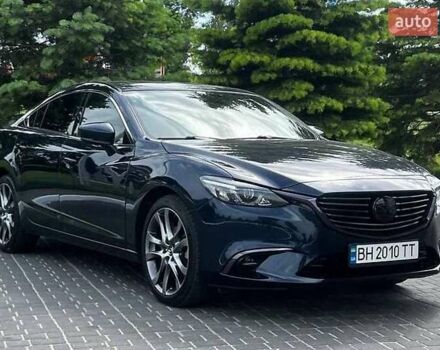 Синій Мазда 6, об'ємом двигуна 2.49 л та пробігом 105 тис. км за 15000 $, фото 1 на Automoto.ua