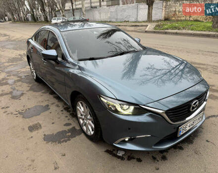 Синий Мазда 6, объемом двигателя 2.49 л и пробегом 52 тыс. км за 16499 $, фото 1 на Automoto.ua