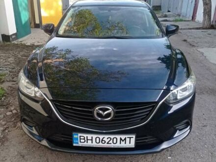 Синій Мазда 6, об'ємом двигуна 2.49 л та пробігом 55 тис. км за 16500 $, фото 1 на Automoto.ua