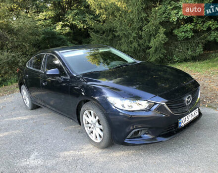 Синий Мазда 6, объемом двигателя 2.49 л и пробегом 130 тыс. км за 9000 $, фото 1 на Automoto.ua