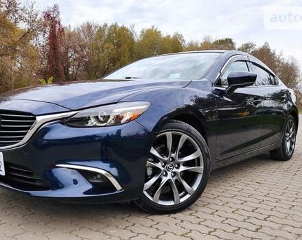 Синий Мазда 6, объемом двигателя 2.5 л и пробегом 95 тыс. км за 15999 $, фото 1 на Automoto.ua