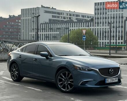 Синий Мазда 6, объемом двигателя 2.49 л и пробегом 180 тыс. км за 16000 $, фото 1 на Automoto.ua