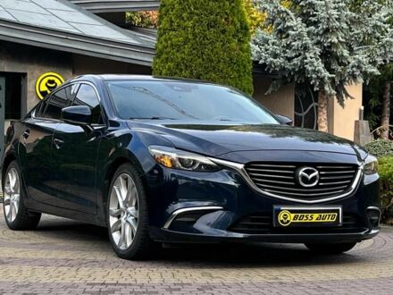 Синий Мазда 6, объемом двигателя 2.5 л и пробегом 105 тыс. км за 16999 $, фото 1 на Automoto.ua