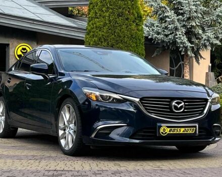 Синий Мазда 6, объемом двигателя 2.5 л и пробегом 105 тыс. км за 16999 $, фото 1 на Automoto.ua