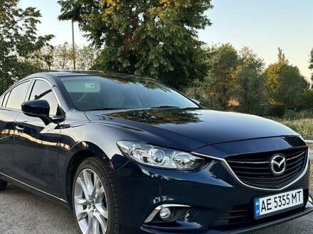 Синий Мазда 6, объемом двигателя 2.49 л и пробегом 128 тыс. км за 15600 $, фото 1 на Automoto.ua