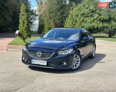 Синий Мазда 6, объемом двигателя 2.5 л и пробегом 130 тыс. км за 10500 $, фото 1 на Automoto.ua