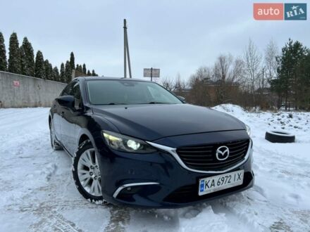 Синий Мазда 6, объемом двигателя 2.49 л и пробегом 176 тыс. км за 14800 $, фото 1 на Automoto.ua