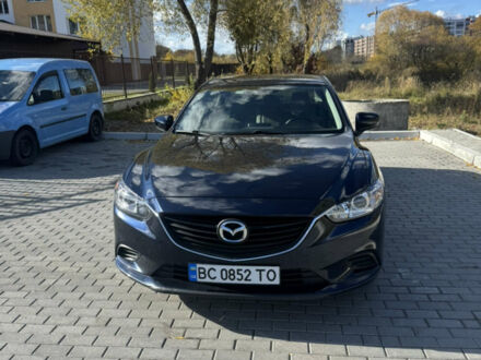 Синий Мазда 6, объемом двигателя 2.49 л и пробегом 92 тыс. км за 14000 $, фото 1 на Automoto.ua